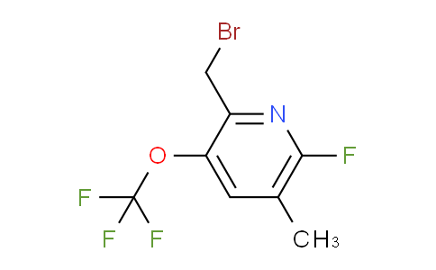 AM39684 | 1804313-94-7 | 2-(Bromomethyl)-6-fluoro-5-methyl-3-(trifluoromethoxy)pyridine