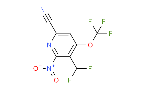 AM39687 | 1803624-29-4 | 6-Cyano-3-(difluoromethyl)-2-nitro-4-(trifluoromethoxy)pyridine