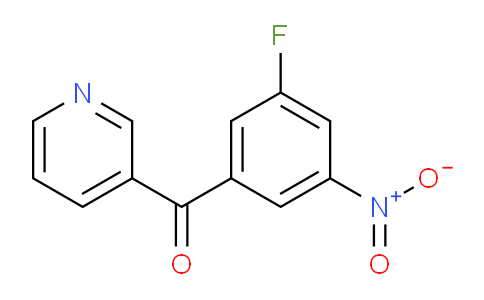 3-(3-Fluoro-5-nitrobenzoyl)pyridine