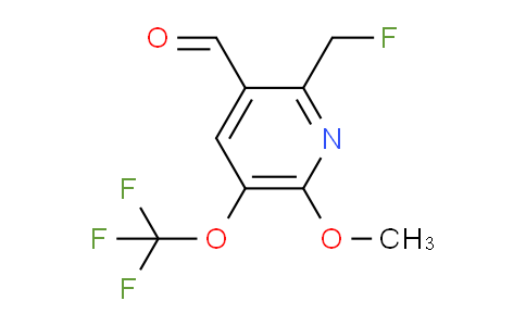 AM39701 | 1806748-92-4 | 2-(Fluoromethyl)-6-methoxy-5-(trifluoromethoxy)pyridine-3-carboxaldehyde