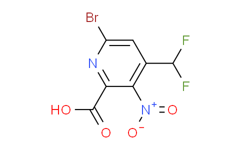 AM39704 | 1805166-73-7 | 6-Bromo-4-(difluoromethyl)-3-nitropyridine-2-carboxylic acid