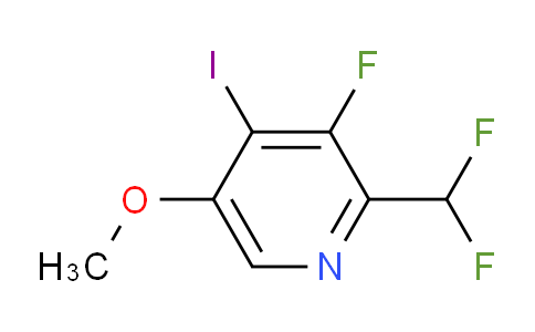 AM39708 | 1806879-49-1 | 2-(Difluoromethyl)-3-fluoro-4-iodo-5-methoxypyridine