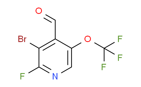 AM39710 | 1806080-08-9 | 3-Bromo-2-fluoro-5-(trifluoromethoxy)pyridine-4-carboxaldehyde