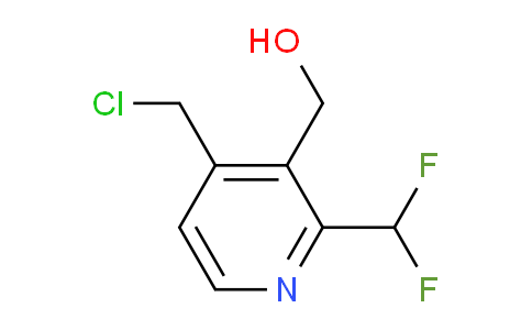 4-(Chloromethyl)-2-(difluoromethyl)pyridine-3-methanol