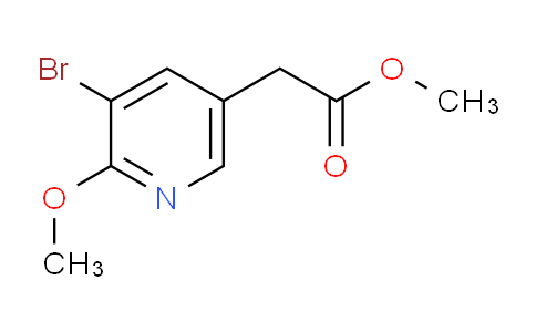 Methyl 3-bromo-2-methoxypyridine-5-acetate