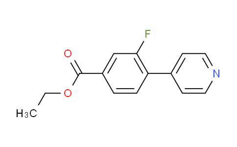Ethyl 3-fluoro-4-(pyridin-4-yl)benzoate