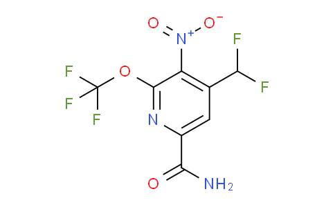 AM39721 | 1806161-95-4 | 4-(Difluoromethyl)-3-nitro-2-(trifluoromethoxy)pyridine-6-carboxamide