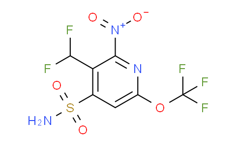 AM39723 | 1805294-80-7 | 3-(Difluoromethyl)-2-nitro-6-(trifluoromethoxy)pyridine-4-sulfonamide