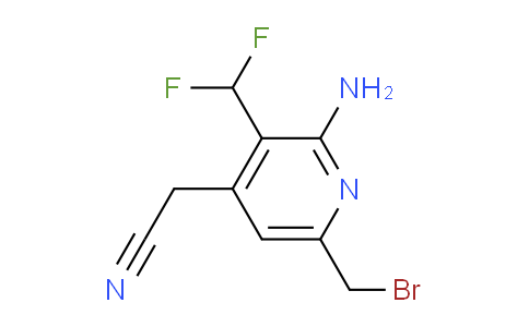 AM39727 | 1805234-37-0 | 2-Amino-6-(bromomethyl)-3-(difluoromethyl)pyridine-4-acetonitrile