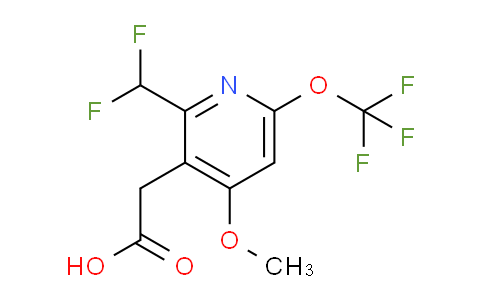 AM39729 | 1806750-80-0 | 2-(Difluoromethyl)-4-methoxy-6-(trifluoromethoxy)pyridine-3-acetic acid