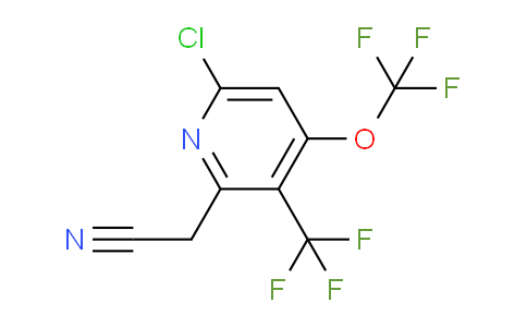 AM39730 | 1804557-83-2 | 6-Chloro-4-(trifluoromethoxy)-3-(trifluoromethyl)pyridine-2-acetonitrile