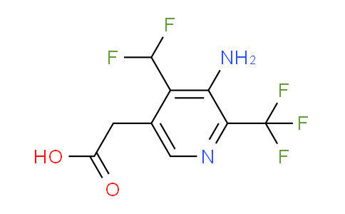 AM39737 | 1805016-10-7 | 3-Amino-4-(difluoromethyl)-2-(trifluoromethyl)pyridine-5-acetic acid