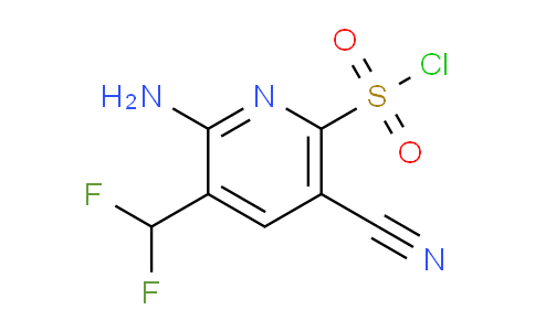 AM39739 | 1806811-34-6 | 2-Amino-5-cyano-3-(difluoromethyl)pyridine-6-sulfonyl chloride