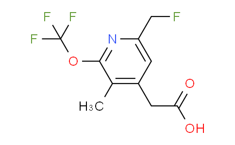 AM39743 | 1361735-60-5 | 6-(Fluoromethyl)-3-methyl-2-(trifluoromethoxy)pyridine-4-acetic acid