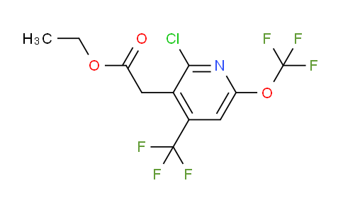 AM39745 | 1806145-90-3 | Ethyl 2-chloro-6-(trifluoromethoxy)-4-(trifluoromethyl)pyridine-3-acetate