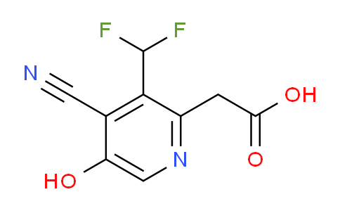 AM39749 | 1805488-24-7 | 4-Cyano-3-(difluoromethyl)-5-hydroxypyridine-2-acetic acid