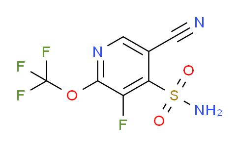 AM39750 | 1806105-15-6 | 5-Cyano-3-fluoro-2-(trifluoromethoxy)pyridine-4-sulfonamide