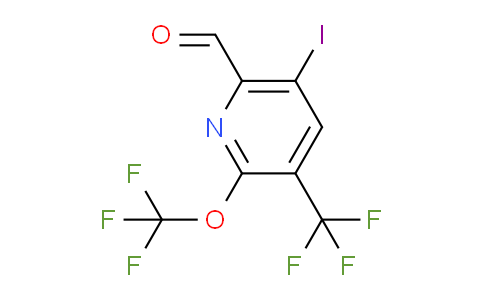 AM39771 | 1806188-01-1 | 5-Iodo-2-(trifluoromethoxy)-3-(trifluoromethyl)pyridine-6-carboxaldehyde