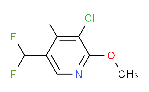 AM39773 | 1805269-46-8 | 3-Chloro-5-(difluoromethyl)-4-iodo-2-methoxypyridine
