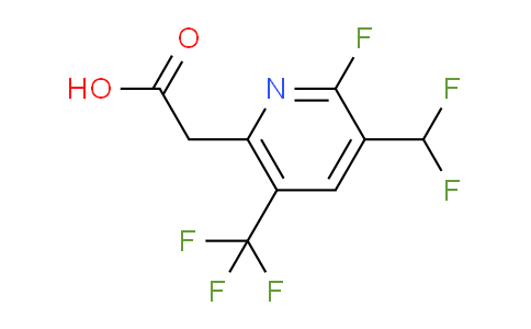 AM39792 | 1804373-29-2 | 3-(Difluoromethyl)-2-fluoro-5-(trifluoromethyl)pyridine-6-acetic acid