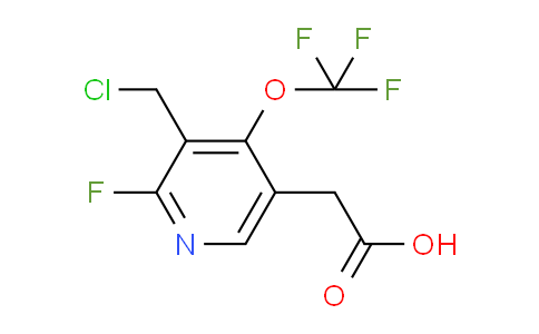 AM39808 | 1804750-14-8 | 3-(Chloromethyl)-2-fluoro-4-(trifluoromethoxy)pyridine-5-acetic acid