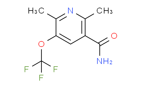 2,6-Dimethyl-3-(trifluoromethoxy)pyridine-5-carboxamide