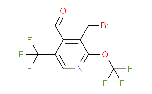 AM39821 | 1806169-96-9 | 3-(Bromomethyl)-2-(trifluoromethoxy)-5-(trifluoromethyl)pyridine-4-carboxaldehyde