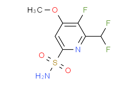 AM39824 | 1807049-44-0 | 2-(Difluoromethyl)-3-fluoro-4-methoxypyridine-6-sulfonamide