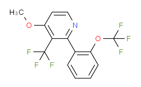 AM39827 | 1261832-33-0 | 4-Methoxy-2-(2-(trifluoromethoxy)phenyl)-3-(trifluoromethyl)pyridine