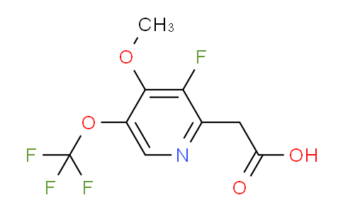 AM39829 | 1804790-81-5 | 3-Fluoro-4-methoxy-5-(trifluoromethoxy)pyridine-2-acetic acid