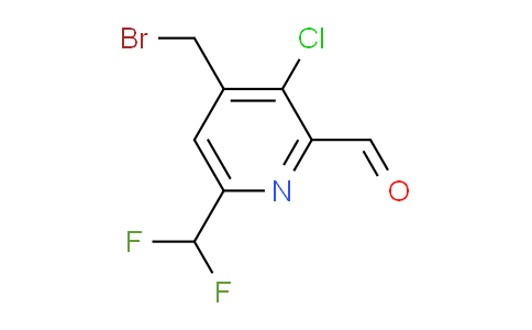 AM39834 | 1806059-57-3 | 4-(Bromomethyl)-3-chloro-6-(difluoromethyl)pyridine-2-carboxaldehyde