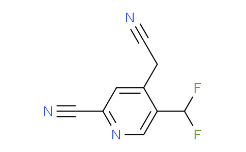 AM39841 | 1805204-47-0 | 2-Cyano-5-(difluoromethyl)pyridine-4-acetonitrile