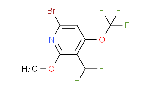 AM39842 | 1804000-25-6 | 6-Bromo-3-(difluoromethyl)-2-methoxy-4-(trifluoromethoxy)pyridine
