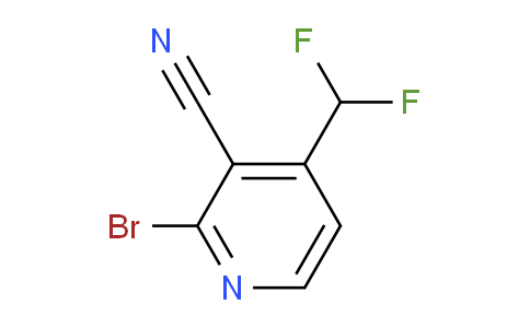 AM39843 | 1805314-20-8 | 2-Bromo-3-cyano-4-(difluoromethyl)pyridine