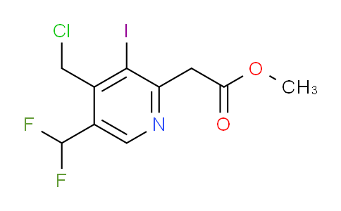 AM39848 | 1806958-51-9 | Methyl 4-(chloromethyl)-5-(difluoromethyl)-3-iodopyridine-2-acetate