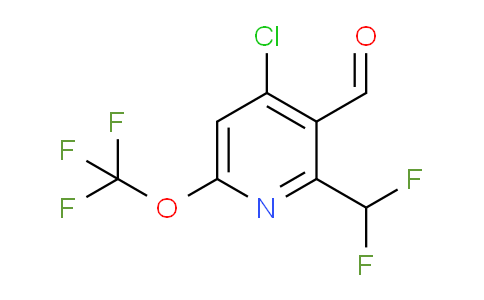 AM39852 | 1804788-22-4 | 4-Chloro-2-(difluoromethyl)-6-(trifluoromethoxy)pyridine-3-carboxaldehyde