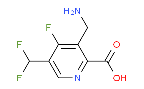 AM39861 | 1805534-90-0 | 3-(Aminomethyl)-5-(difluoromethyl)-4-fluoropyridine-2-carboxylic acid