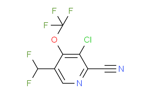 AM39862 | 1804787-86-7 | 3-Chloro-2-cyano-5-(difluoromethyl)-4-(trifluoromethoxy)pyridine