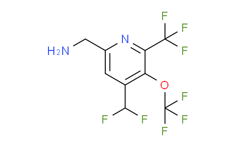 AM39864 | 1805083-52-6 | 6-(Aminomethyl)-4-(difluoromethyl)-3-(trifluoromethoxy)-2-(trifluoromethyl)pyridine