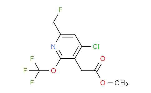 AM39868 | 1804793-26-7 | Methyl 4-chloro-6-(fluoromethyl)-2-(trifluoromethoxy)pyridine-3-acetate