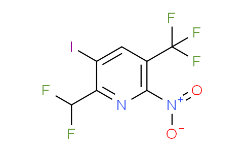 AM39871 | 1805193-10-5 | 2-(Difluoromethyl)-3-iodo-6-nitro-5-(trifluoromethyl)pyridine