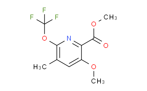 Methyl 3-methoxy-5-methyl-6-(trifluoromethoxy)pyridine-2-carboxylate