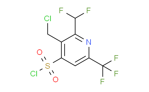 AM39894 | 1361493-32-4 | 3-(Chloromethyl)-2-(difluoromethyl)-6-(trifluoromethyl)pyridine-4-sulfonyl chloride