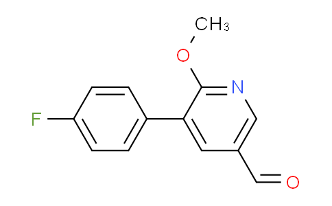 AM39897 | 1227583-53-0 | 5-(4-Fluorophenyl)-6-methoxynicotinaldehyde