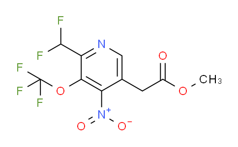 AM39906 | 1806773-34-1 | Methyl 2-(difluoromethyl)-4-nitro-3-(trifluoromethoxy)pyridine-5-acetate