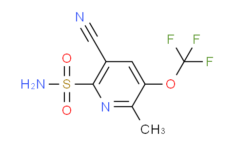 AM39908 | 1806157-96-9 | 5-Cyano-2-methyl-3-(trifluoromethoxy)pyridine-6-sulfonamide