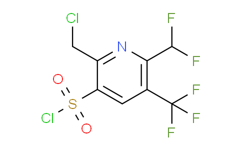 AM39912 | 1361765-83-4 | 2-(Chloromethyl)-6-(difluoromethyl)-5-(trifluoromethyl)pyridine-3-sulfonyl chloride