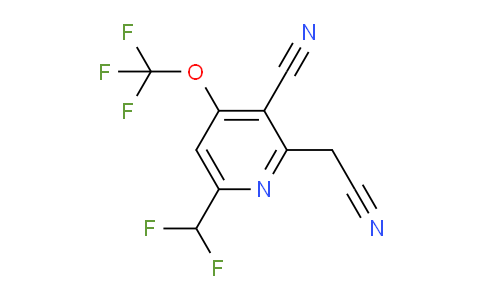 AM39920 | 1804808-05-6 | 3-Cyano-6-(difluoromethyl)-4-(trifluoromethoxy)pyridine-2-acetonitrile