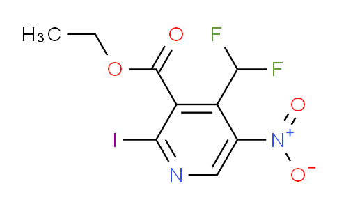 AM39931 | 1805422-28-9 | Ethyl 4-(difluoromethyl)-2-iodo-5-nitropyridine-3-carboxylate