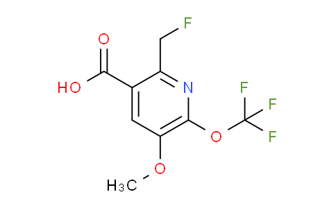 AM39943 | 1806765-96-7 | 2-(Fluoromethyl)-5-methoxy-6-(trifluoromethoxy)pyridine-3-carboxylic acid